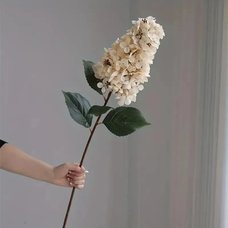 grande fleur d'hortensia artificielle pour décoration florale et mariage