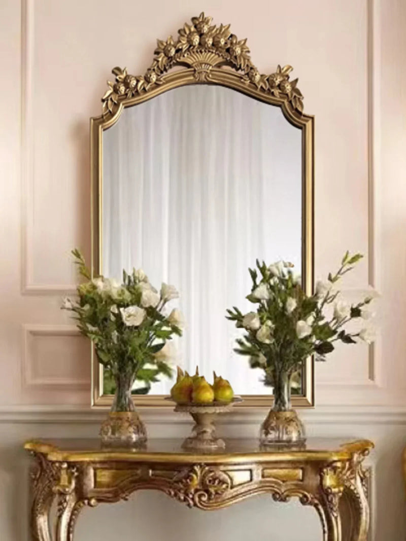 miroir rétro européen décoratif design créatif luxe grand HD