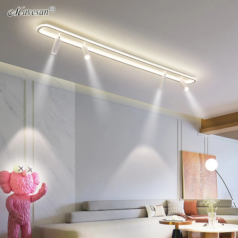 plafonnier led minimaliste art déco pour éclairage intérieur hôtel maison