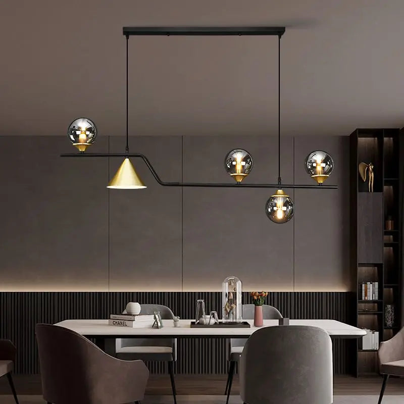 suspension moderne minimaliste pour bar et comptoir