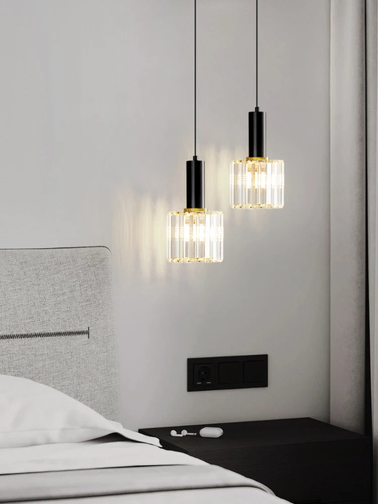 lustre en cristal de luxe design moderne pour éclairage intérieur