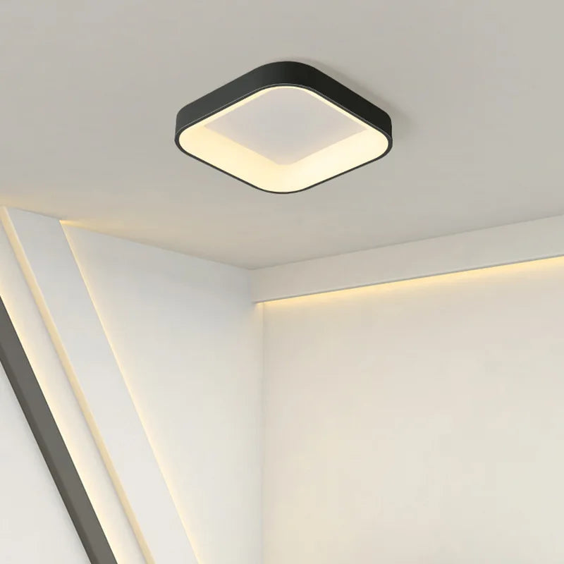 plafonnier led minimaliste moderne pour éclairage intérieur