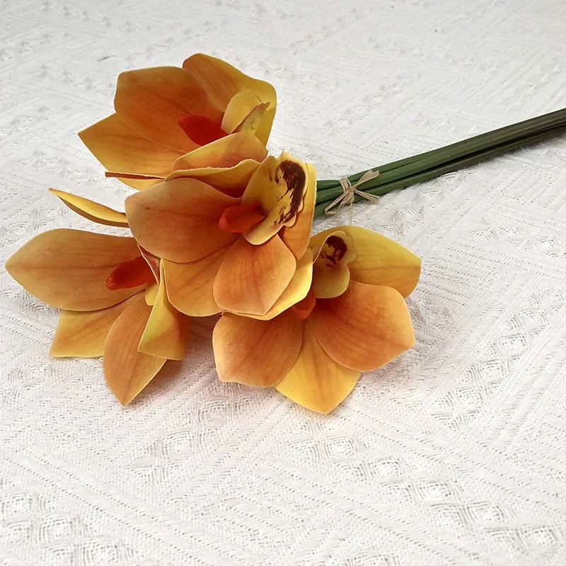 bouquet de fleurs artificielles pour décoration chaleureuse et moderne