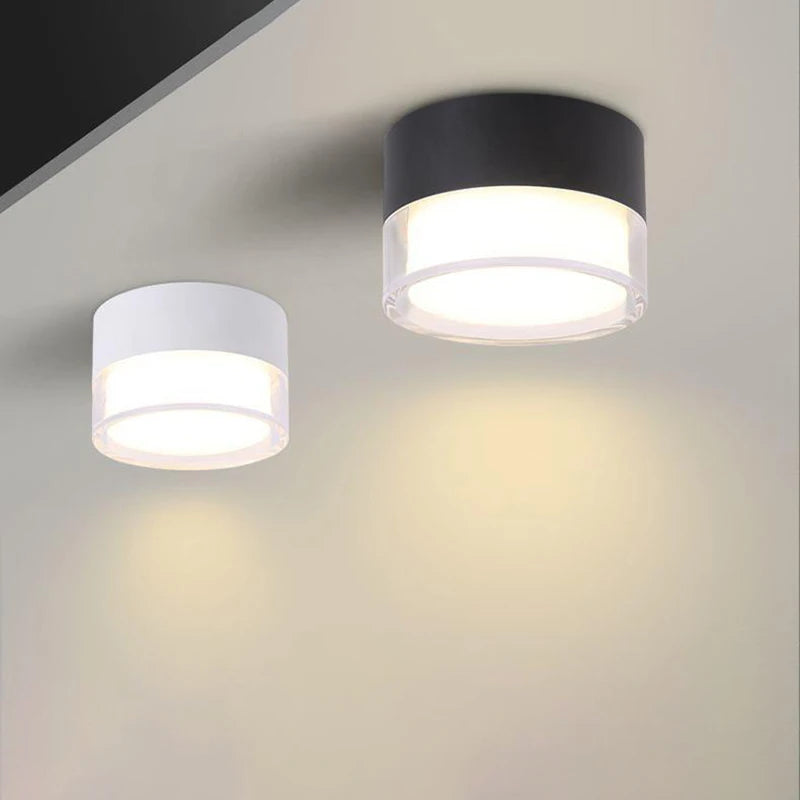 plafonnier led dimmable nordique montage surface design moderne