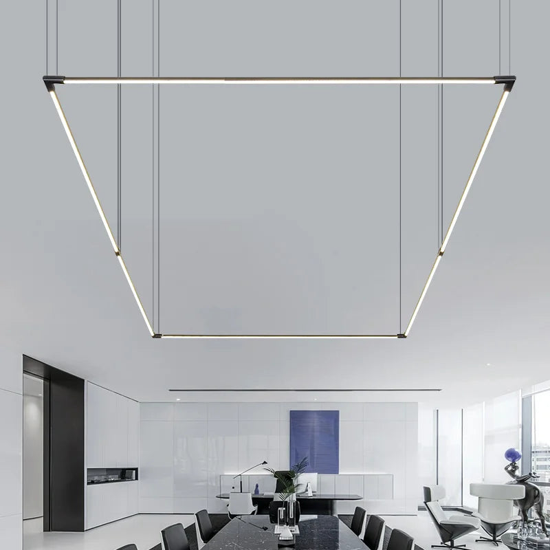 lustre minimaliste nordique pour restaurant et bar moderne