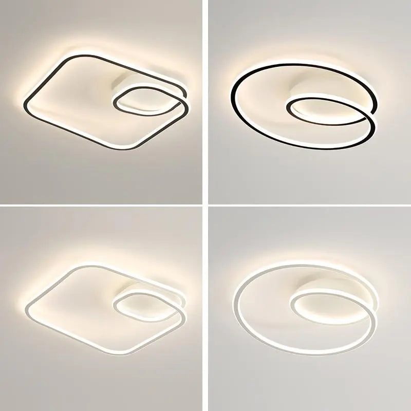 plafonnier led moderne pour éclairage intérieur décoratif