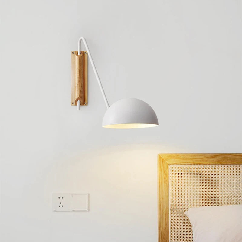 applique murale minimaliste scandinave avec bras pivotant décor intérieur