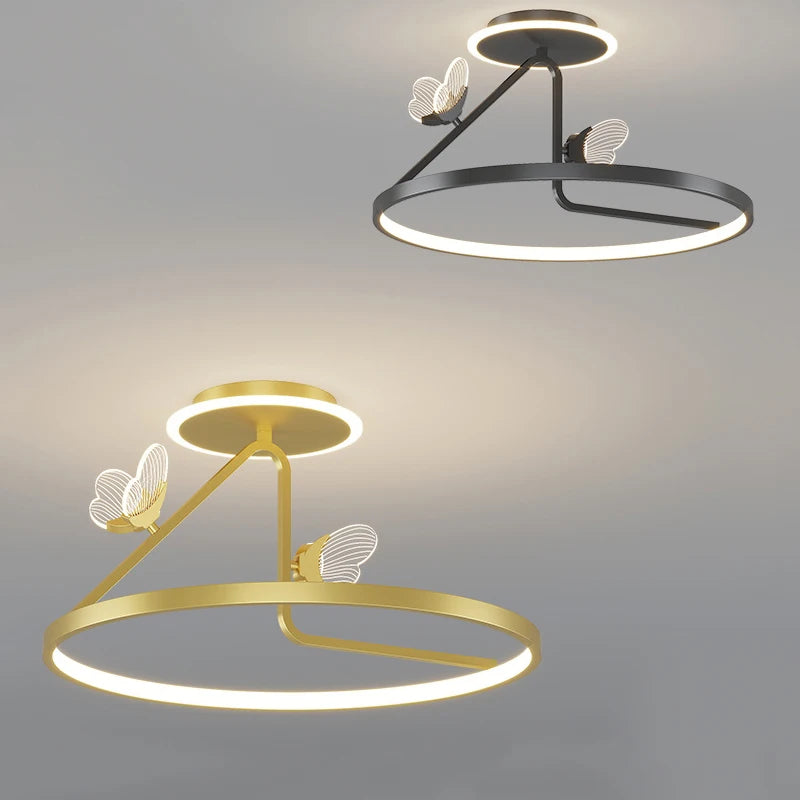 plafonnier led moderne design pour éclairage décoratif intérieur