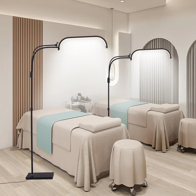 lampadaire led réglable pour salon beauté et esthétique