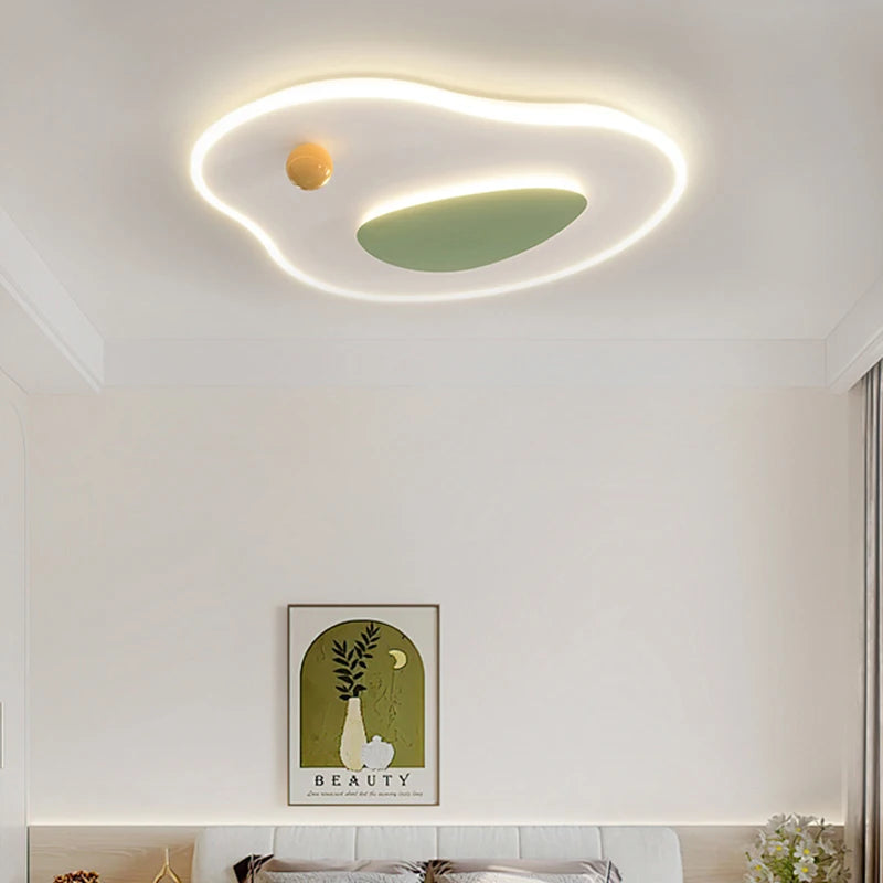 plafonnier led moderne rond carré pour intérieur