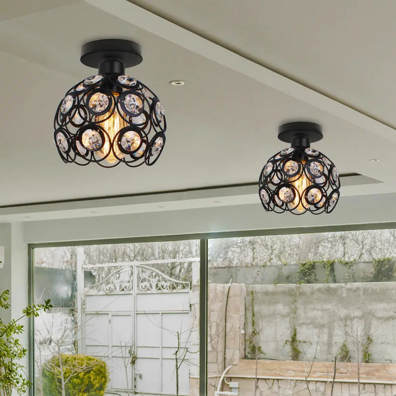 plafonniers modernes en cristal lustre éclairage décoratif pour maison
