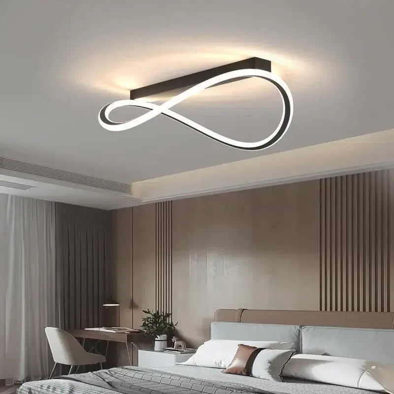 lustre moderne à leds pour intérieur décoratif