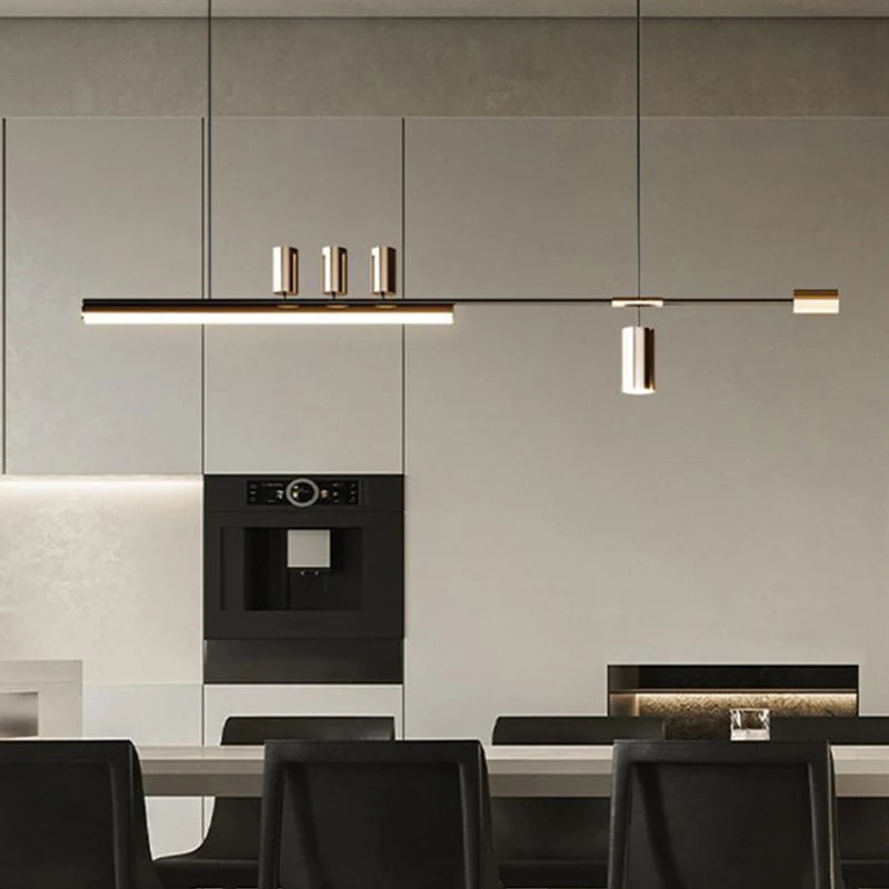 lustre moderne suspendu lumineux pour décoration intérieure