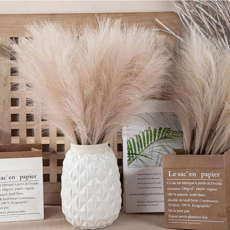 lot de pampas artificielles pour décoration mariage fête