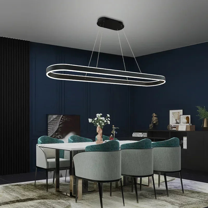 suspension à led moderne pour décoration intérieure élégante