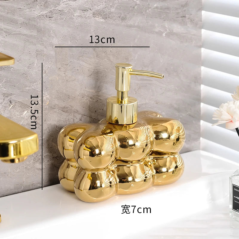 décoration luxe accessoires créatifs pour salle de bain