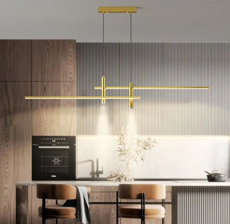 lustre moderne minimaliste pour cuisine et salle à manger