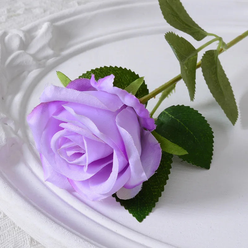 rose artificielle en soie pour décoration de mariage et événements