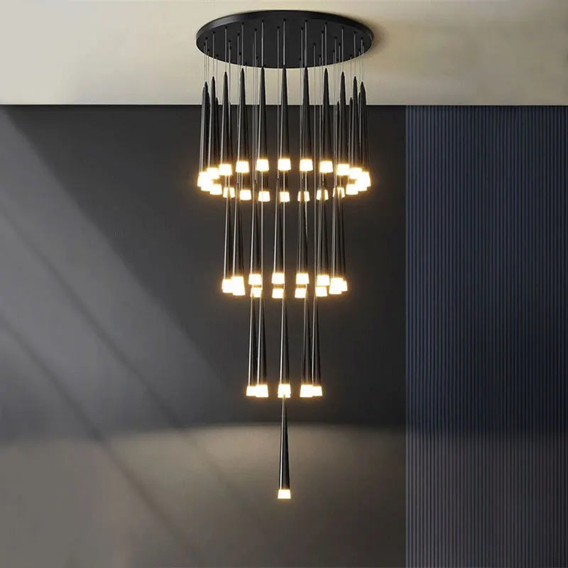 lustre suspendu moderne à LED pour intérieur contemporain