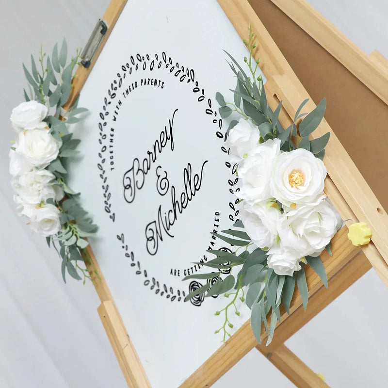 kit de fleurs artificielles pour décorations de mariage boho et accueil