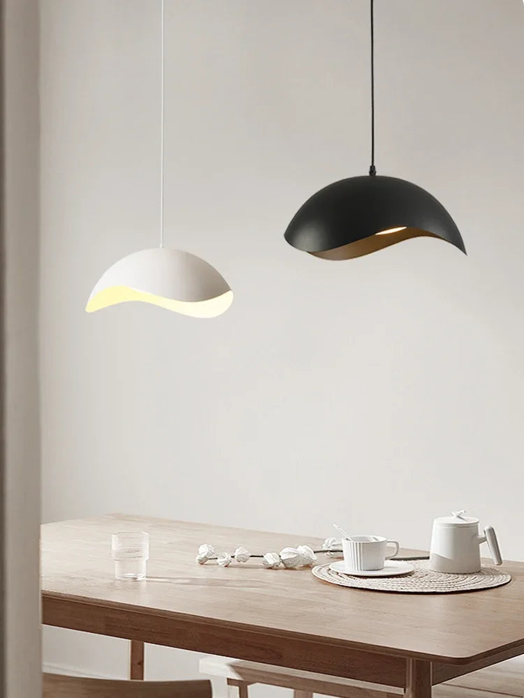 lustre nordique design ovni suspension décorative intérieure