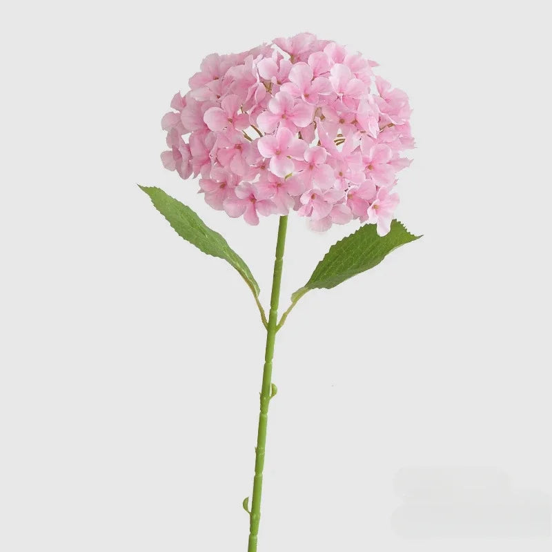 branche d'hortensia artificielle pour décoration intérieure et bureau