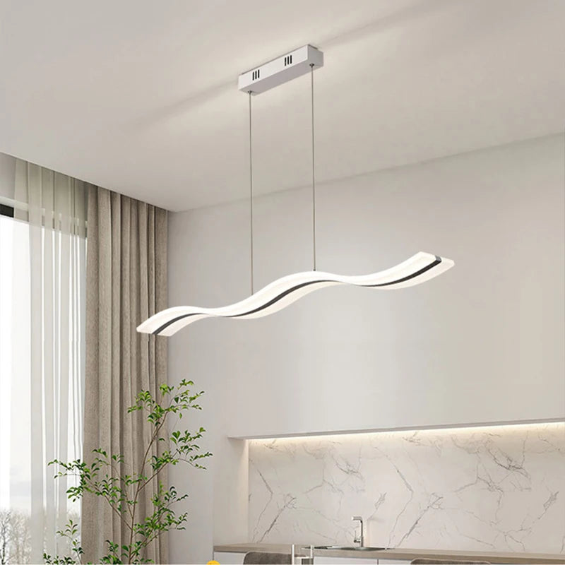 suspension led moderne pour décoration intérieure élégante