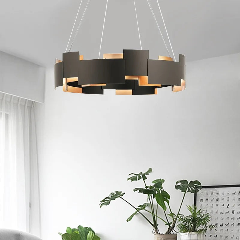 lampe suspendue en métal 	 avec cordon d'ampoule réglable