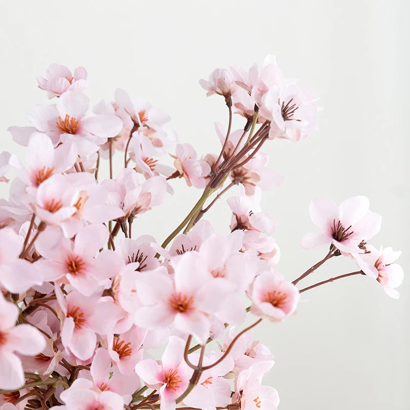 lot de 3 fleurs artificielles en soie pour mariage et décoration intérieure