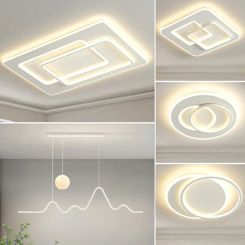 plafonnier led moderne pour décoration intérieure élégante et lumineuse