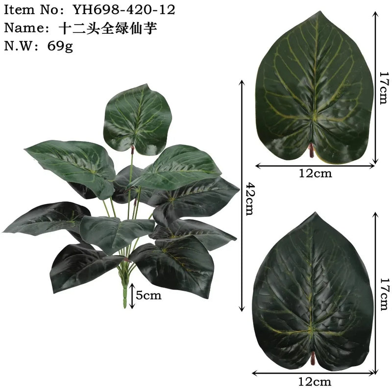 plantes artificielles palmier tropical pour décoration intérieure et extérieure