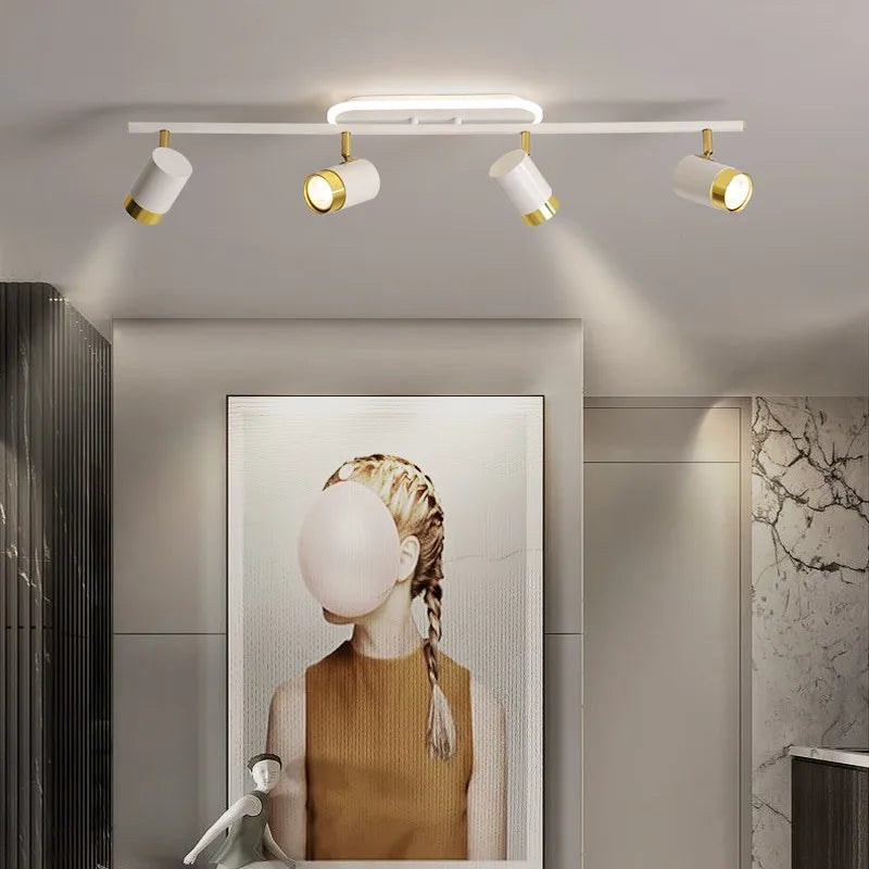 lustre moderne led pour magasin de vêtements et salon