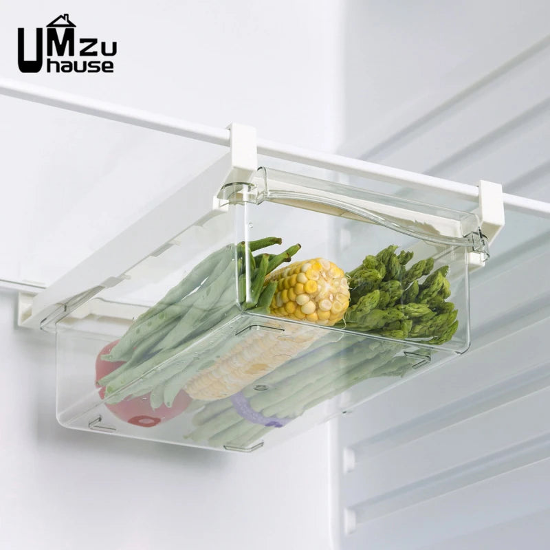 organisateur transparent pour légumes et fruits de cuisine