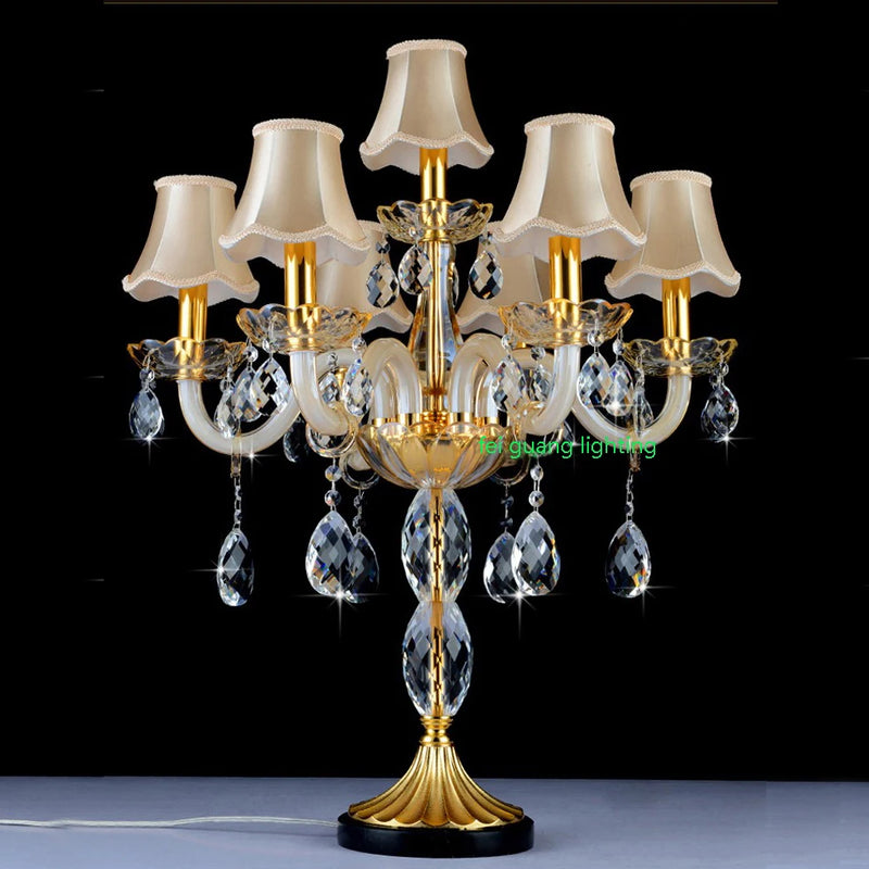 lampes de table en cristal moderne style nordique haut de gamme