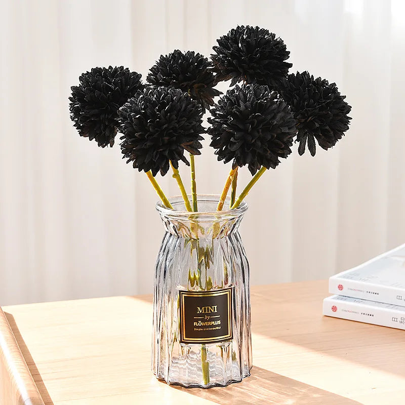 fleur artificielle pissenlit chrysanthème pour décoration mariage et événements