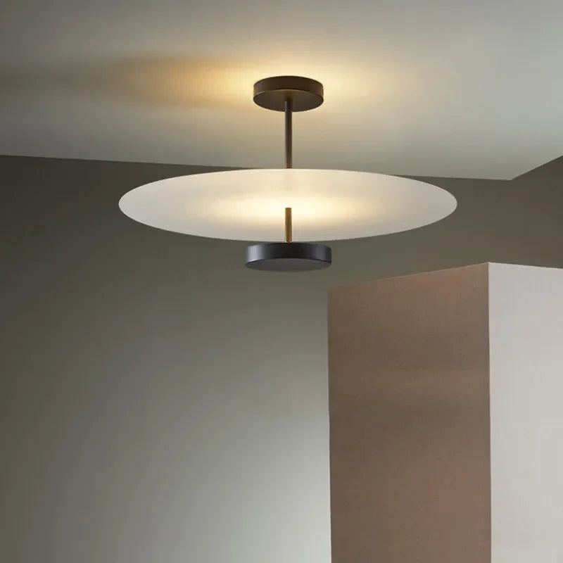 lustre nordique minimaliste en acrylique suspension décoration intérieure