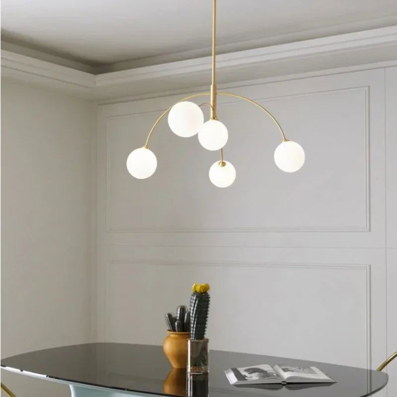 suspension led moderne design minimaliste pour intérieur élégant