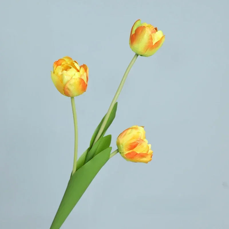 fleurs artificielles tulipes en soie décoratives pour toutes occasions