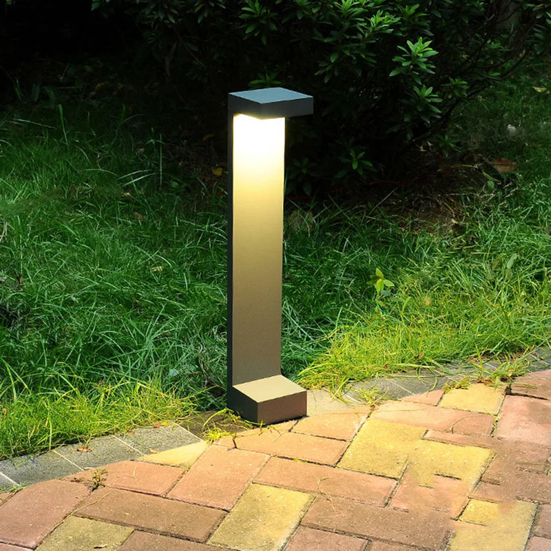 10W Outdoor LED Garden Path Lights Aluminum LED Landscape Bollards Light LED Standing Post Light for Garden Backyard Lawn Decor