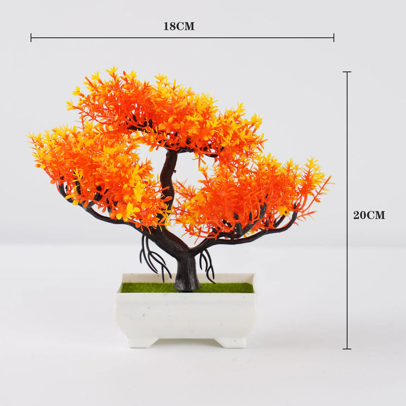 plantes artificielles bonsaï petit arbre décoration intérieure et extérieure