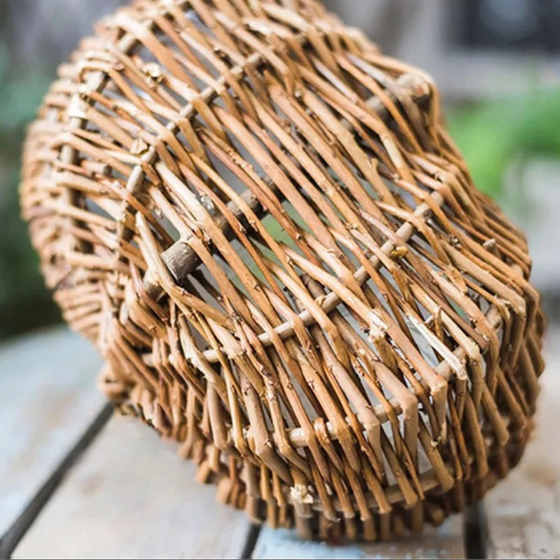 panier tissé à la main pour fruits et légumes rangement et pique-nique