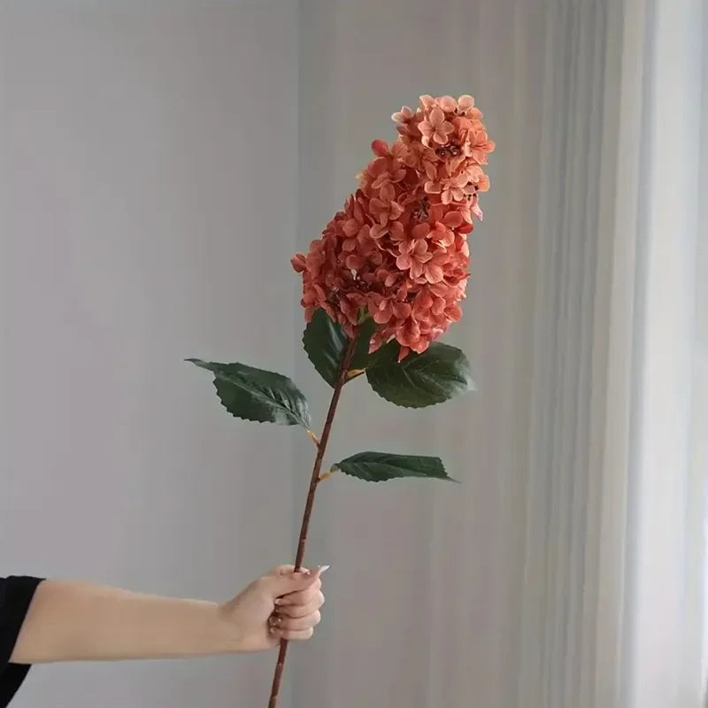 grande fleur d'hortensia artificielle pour décoration florale et mariage