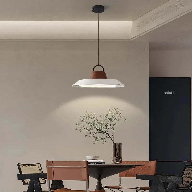 lustre moderne nordique créatif pour décoration intérieure avec lumières led