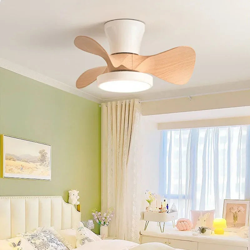 plafonnier ventilateur lumineux télécommandé pour chambre d'enfants