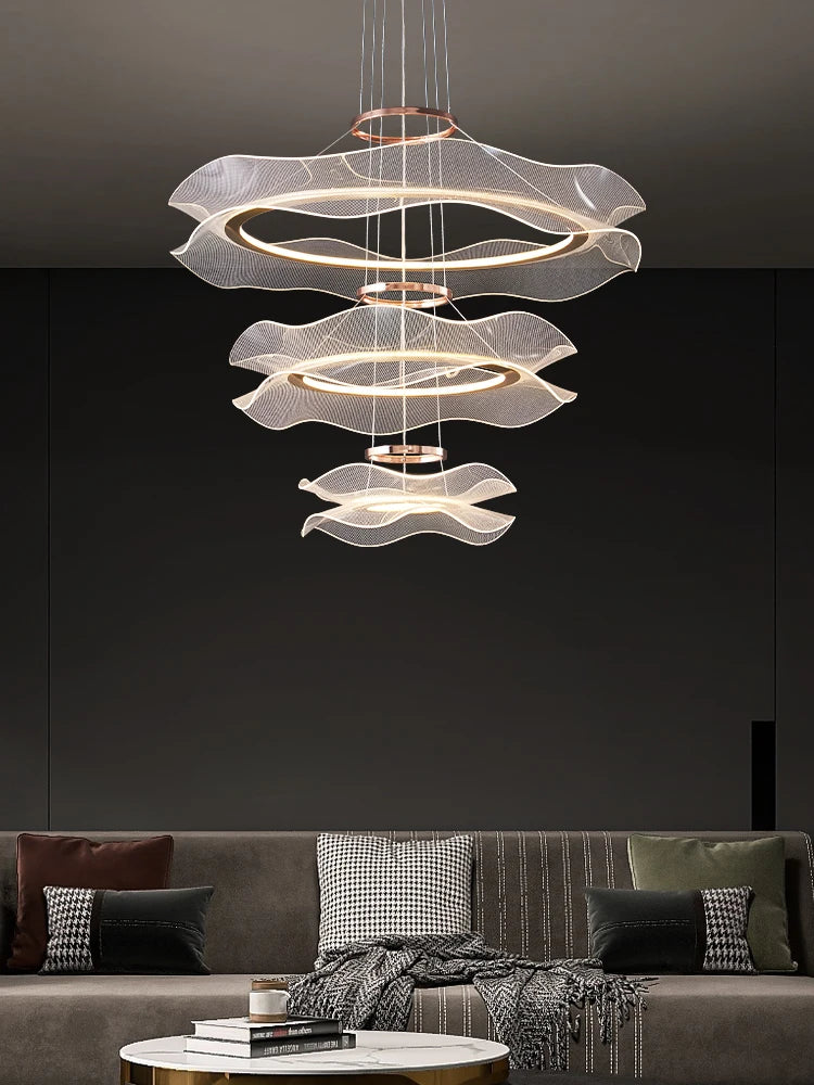 plafonnier led moderne design pour intérieur élégant