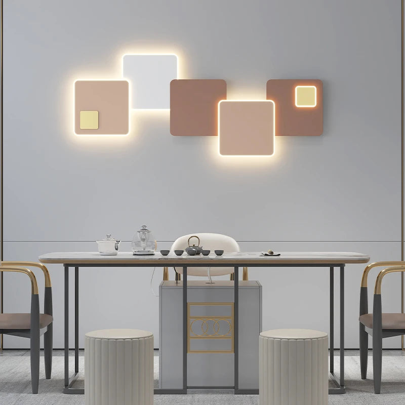 applique murale led moderne design créatif pour ambiance décorative