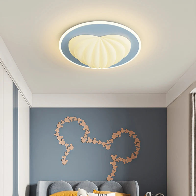 plafonnier créatif nuage étoilé pour chambre d'enfants