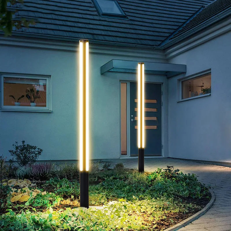 lampe extérieure led décorative étanche pour jardin et allée