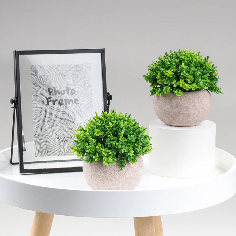 plante artificielle en pot style bonsaï pour décoration intérieure