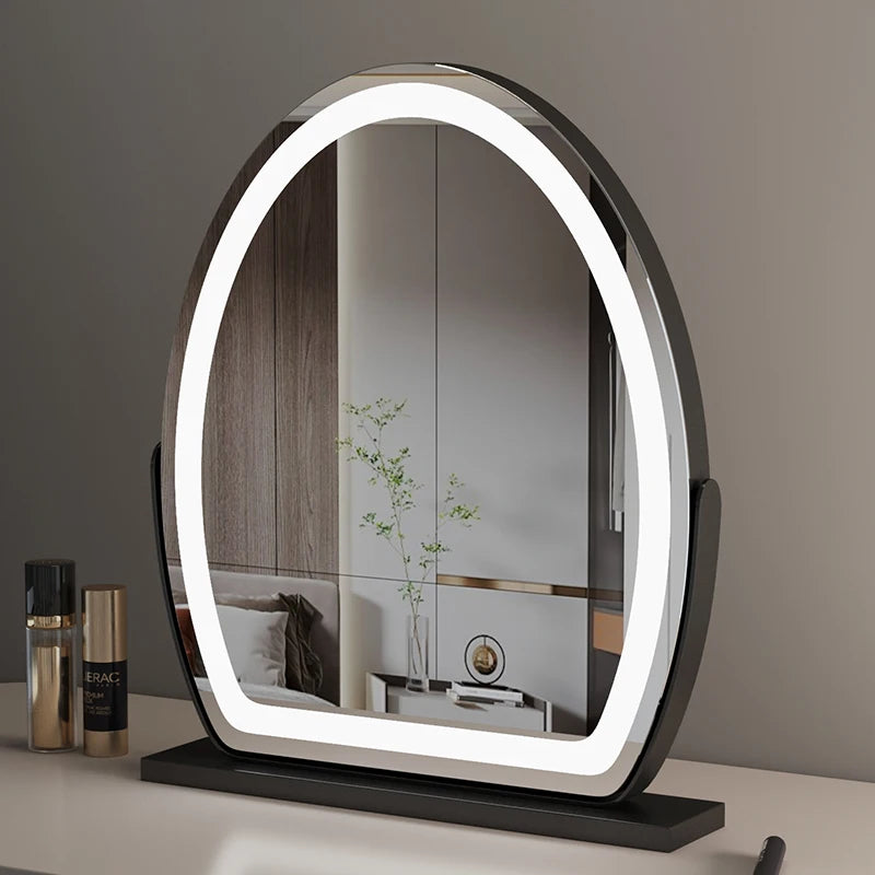 miroir de courtoisie éclairé avec capteur tactile et éclairage dimmable